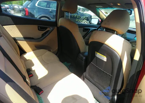 2012 Hyundai Elantra Gls (Ulsan Plant) z USA, uszkodzony, nr VIN KMHDH4AE3CU319896